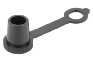 Artikel 68056083 - Schutzkappe mit Bügel für Hydraulik-Kegel-Schmiernippel  DIN 71412 Schwarz